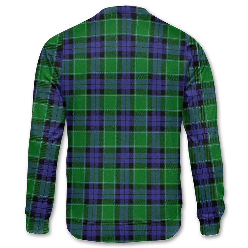 Clan Haldane Tartan Women Sweatshirt Crest And Plaid Basic Style