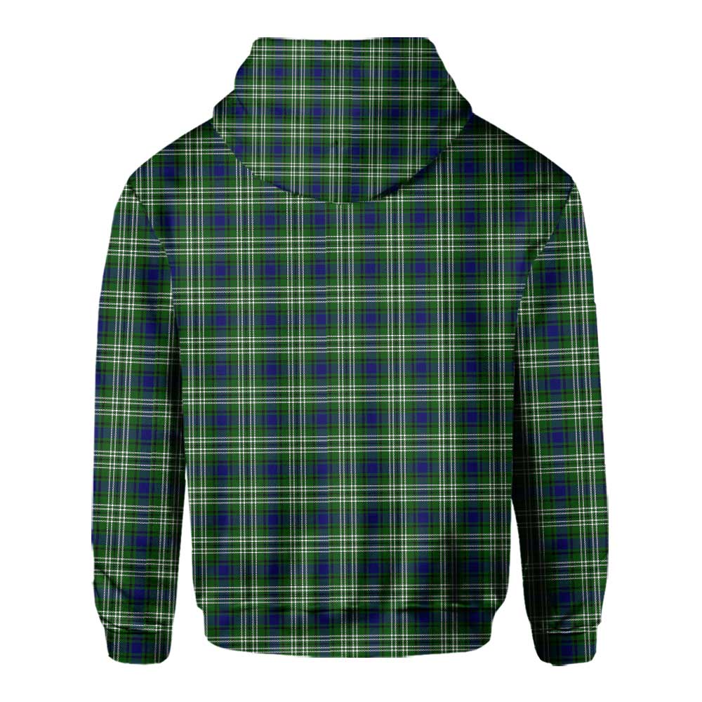 Clan Haliburton Tartan Men Hoodie Crest And Plaid Basic Style