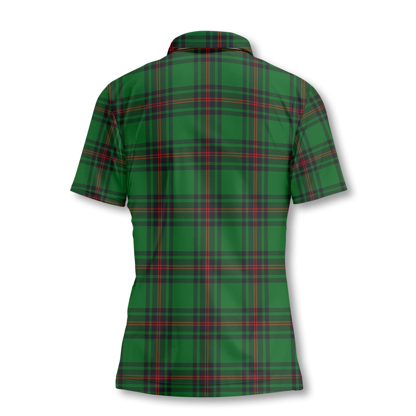 Clan Halkett Tartan Women Polo Shirt Crest And Plaid Basic Style