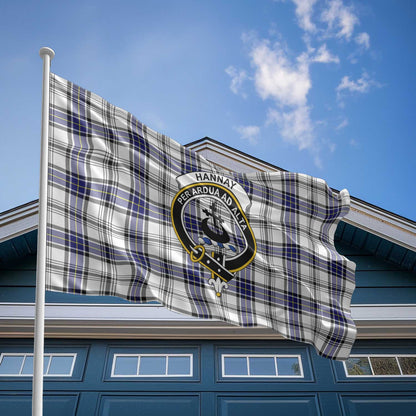 Clan Hannay Tartan Flag 1 Crest And Plaid Basic Style Tartan House Flag Crest And Plaid Basic Style