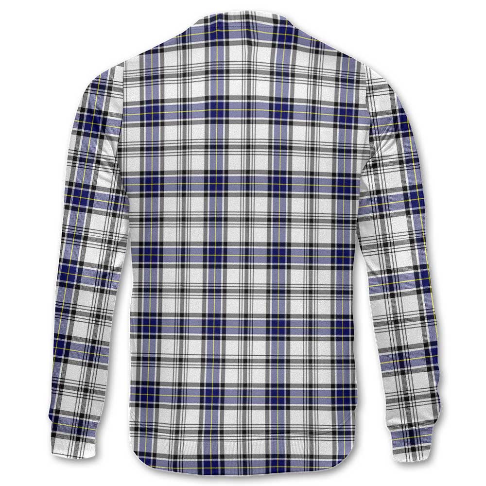 Clan Hannay Tartan Men Sweatshirt Crest And Plaid Basic Style