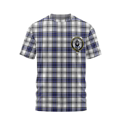 Clan Hannay Tartan Men T Shirt Crest And Plaid Basic Style