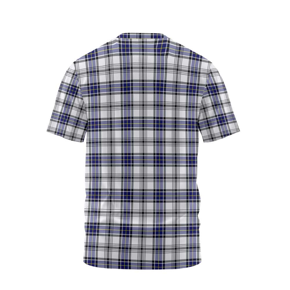 Clan Hannay Tartan Men T Shirt Crest And Plaid Basic Style