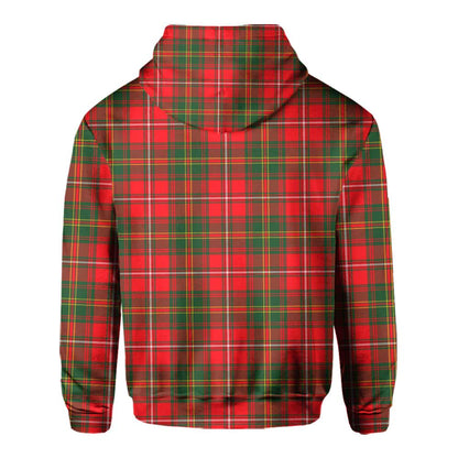 Clan Hay Tartan Men Hoodie Crest And Plaid Basic Style