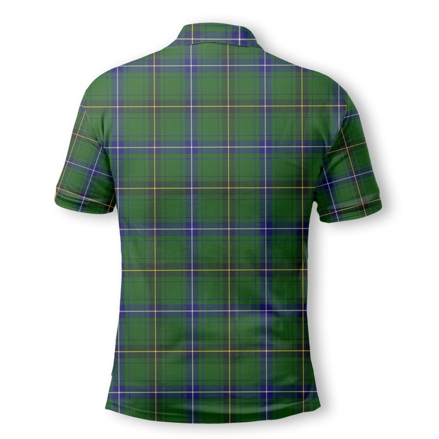 Clan Henderson Tartan Golf Men Polo Shirt Crest And Plaid Basic Style