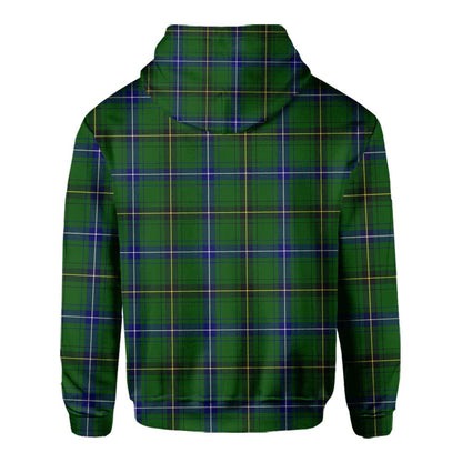 Clan Henderson Tartan Men Hoodie Crest And Plaid Basic Style