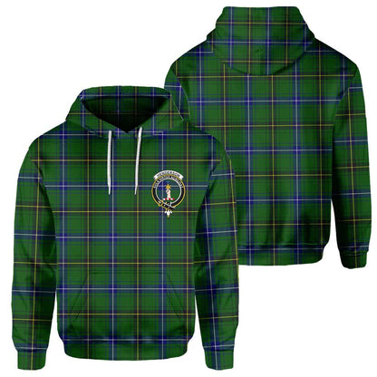 Clan Henderson Tartan Women Hoodie Crest And Plaid Basic Style