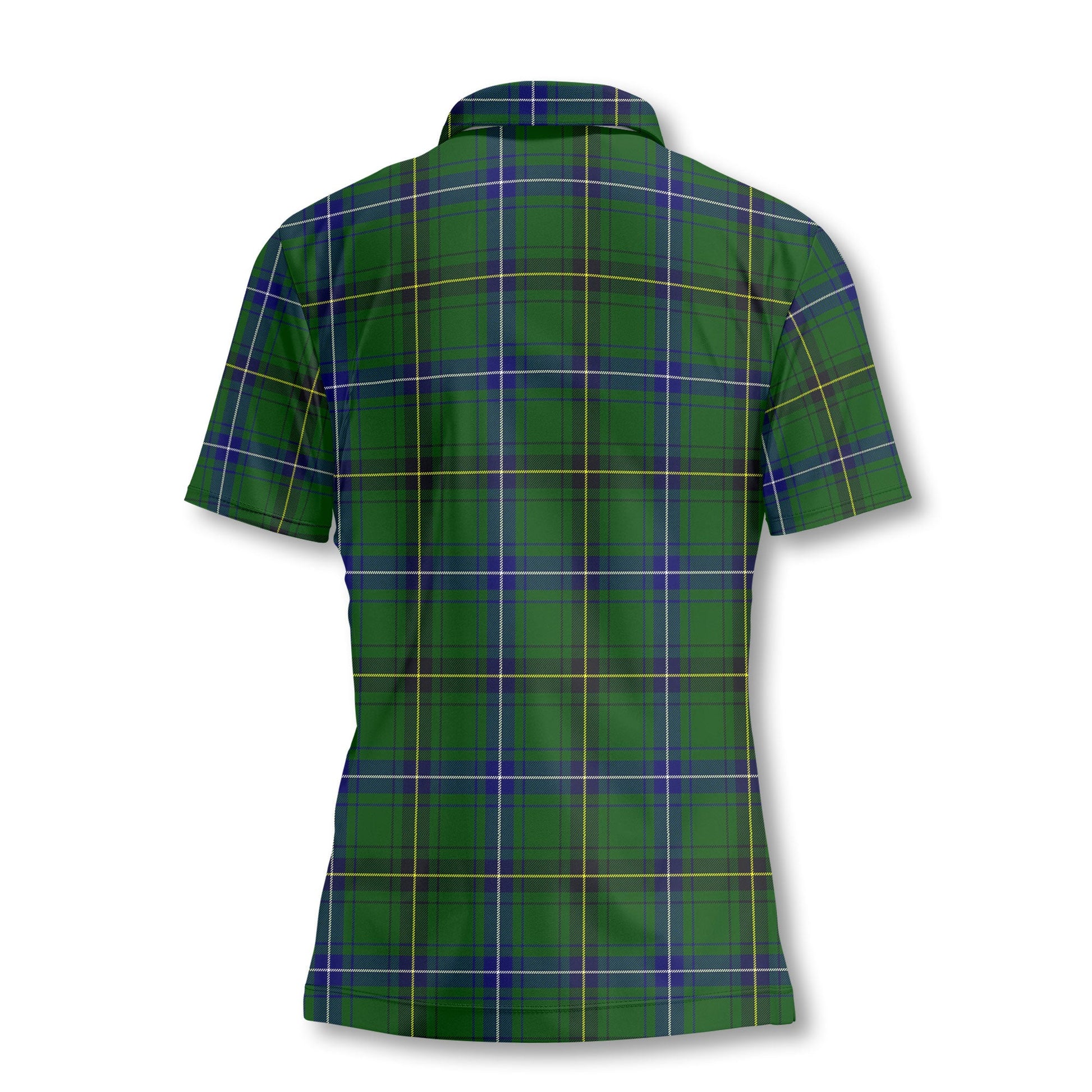 Clan Henderson Tartan Women Polo Shirt Crest And Plaid Basic Style