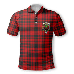 Clan Hogg Tartan Golf Men Polo Shirt Crest And Plaid Basic Style