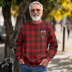 Clan Hogg Tartan Men Sweatshirt Crest And Plaid Basic Style