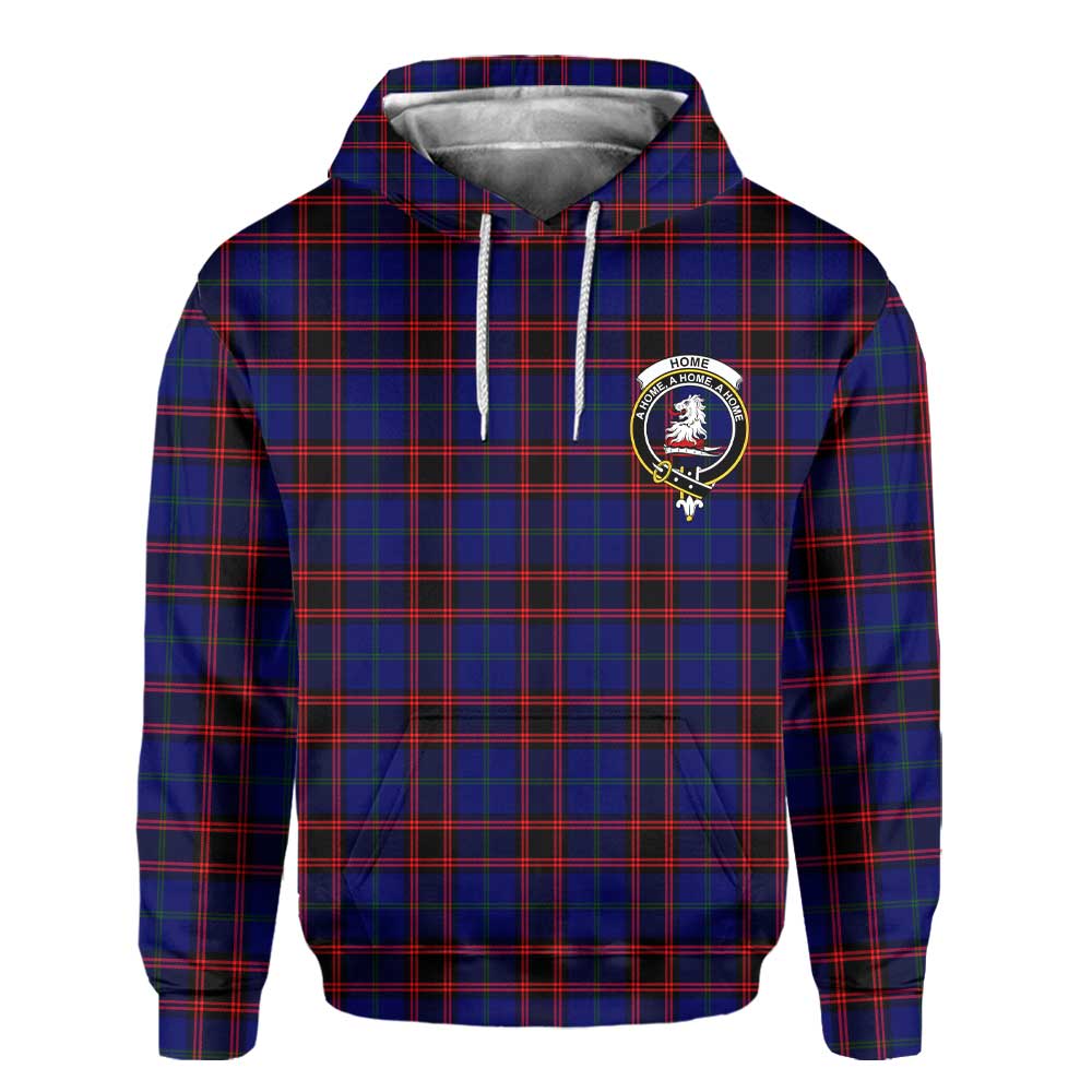 Clan Home Tartan Men Hoodie Crest And Plaid Basic Style