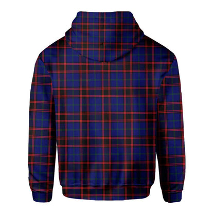 Clan Home Tartan Men Hoodie Crest And Plaid Basic Style