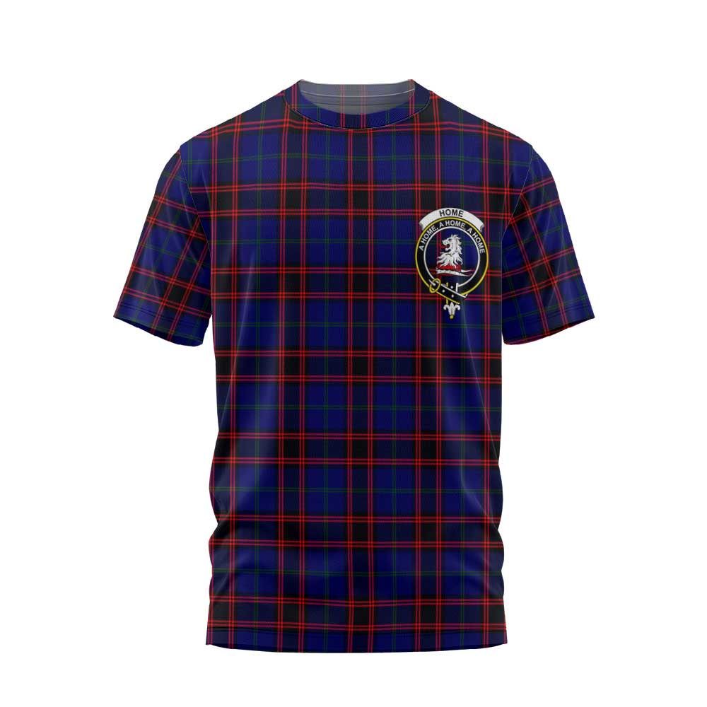 Clan Home Tartan Men T Shirt Crest And Plaid Basic Style