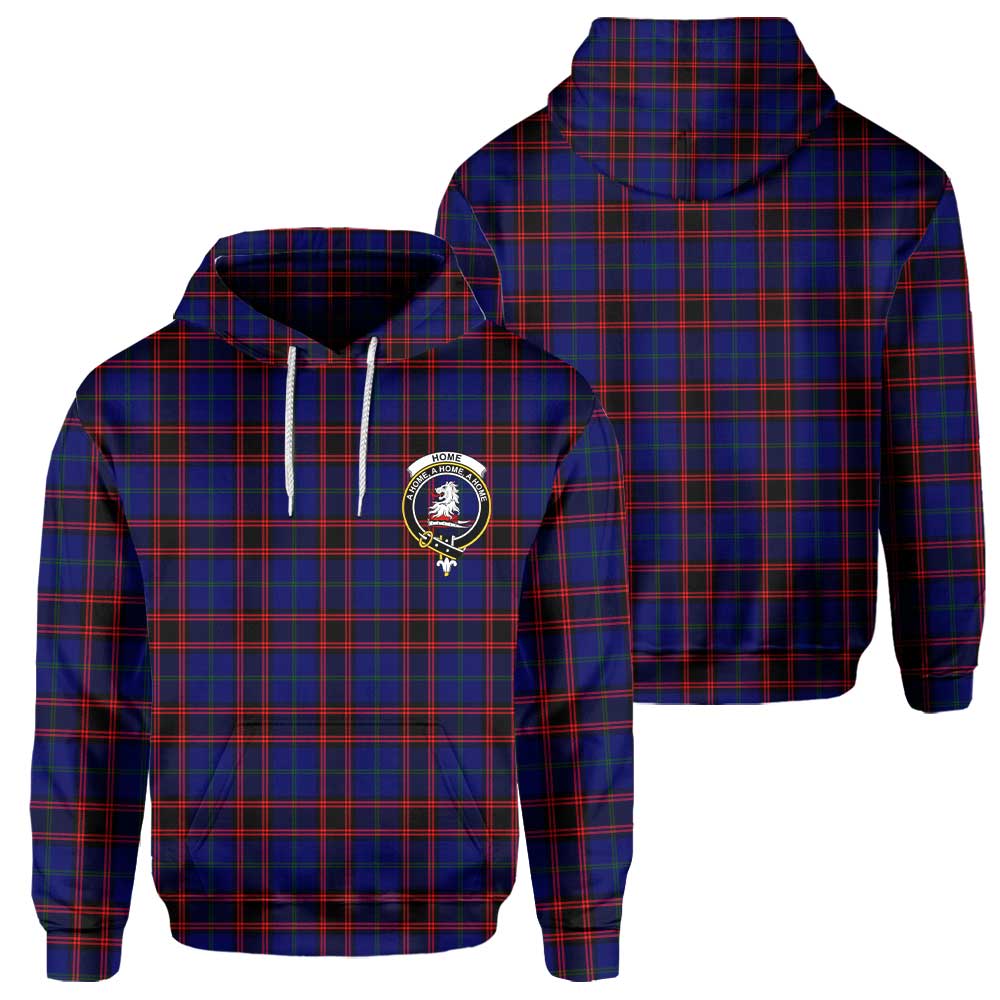 Clan Home Tartan Women Hoodie Crest And Plaid Basic Style