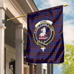Clan Home Or Hume Tartan Garden Flag Crest And Plaid Basic Style