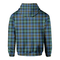 Clan Hope Tartan Women Hoodie Crest And Plaid Basic Style