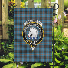 Clan Horsburgh Tartan Garden Flag Crest And Plaid Basic Style