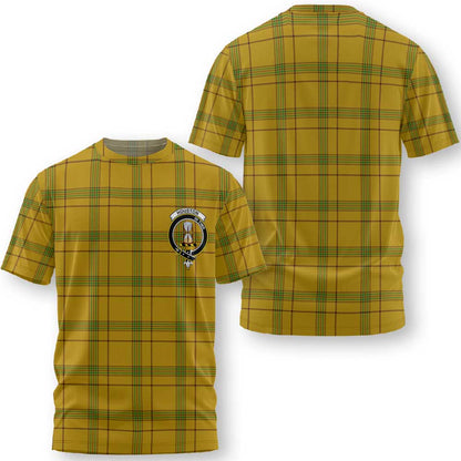 Clan Houston Tartan Women T Shirt Crest And Plaid Basic Style