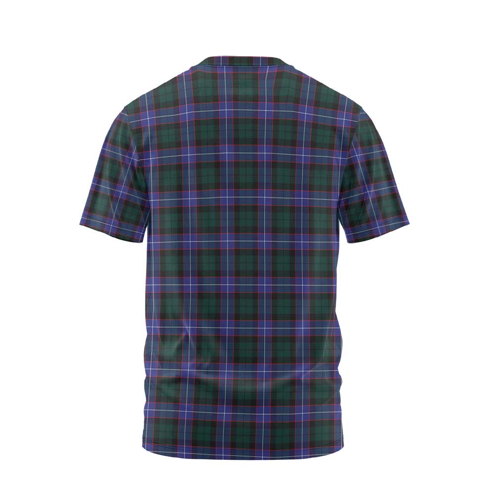 Clan Hunter Tartan Men T Shirt Crest And Plaid Basic Style