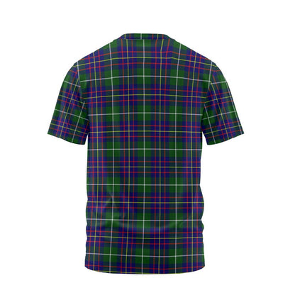 Clan Inglis Tartan Men T Shirt Crest And Plaid Basic Style