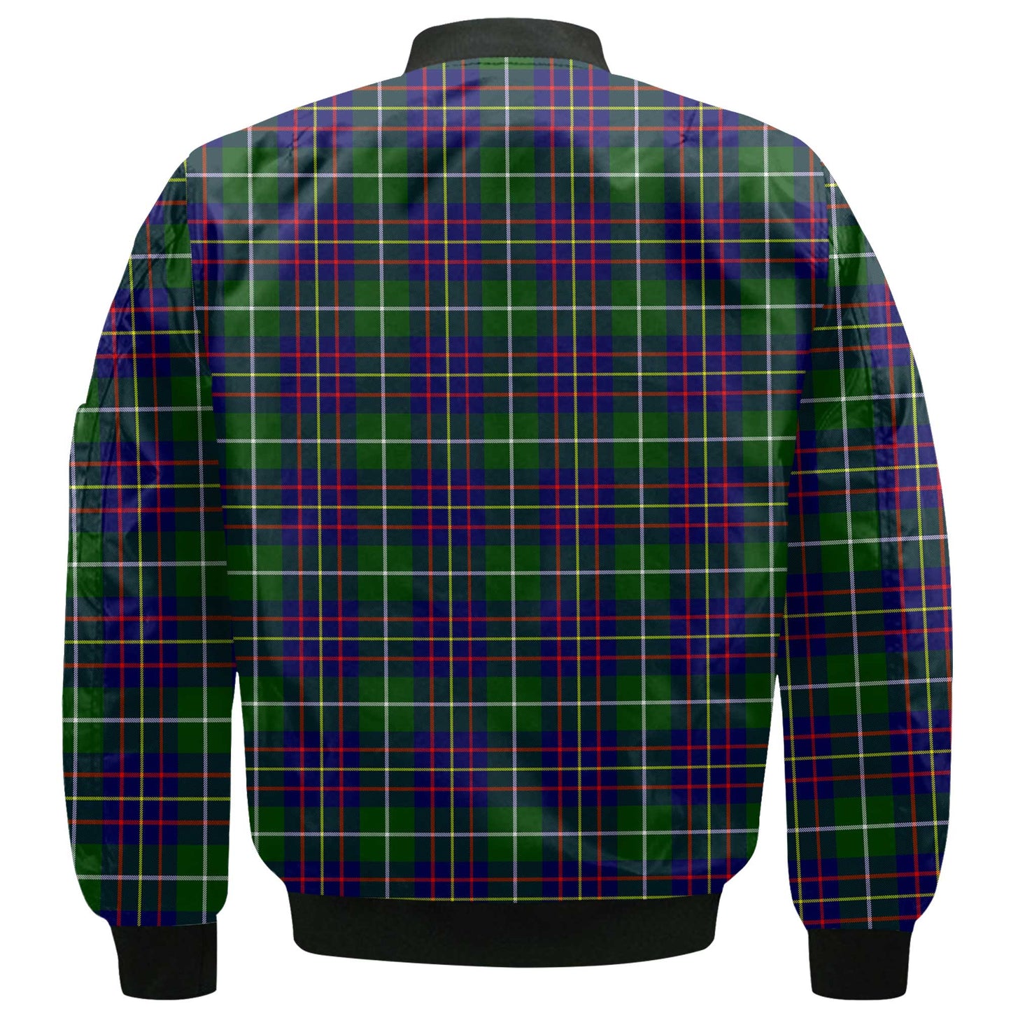 Clan Inglis Tartan Women Bomber Jacket Crest And Plaid Basic Style