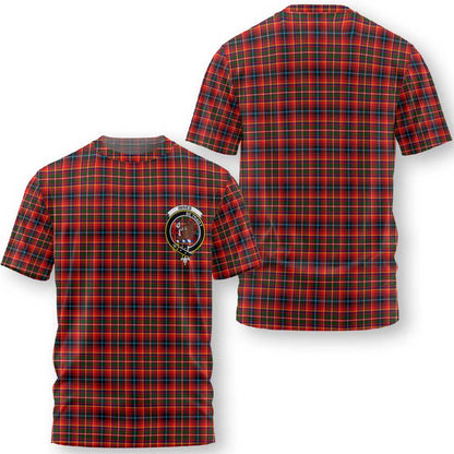 Clan Innes Tartan Men T Shirt Crest And Plaid Basic Style