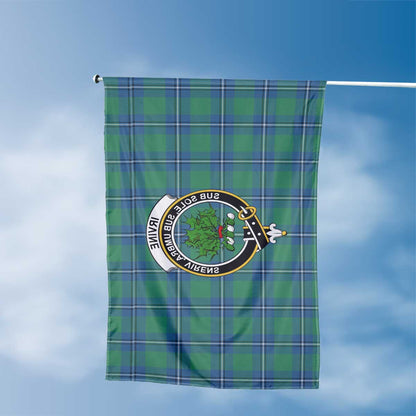 Clan Irvine Tartan Flag 1 Crest And Plaid Basic Style Tartan House Flag Crest And Plaid Basic Style