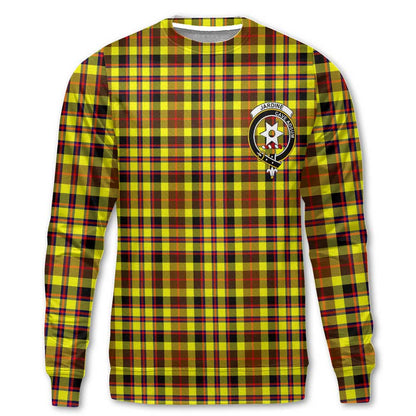 Clan Jardine Tartan Men Sweatshirt Crest And Plaid Basic Style