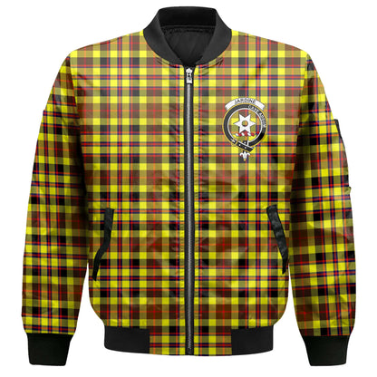 Clan Jardine Tartan Women Bomber Jacket Crest And Plaid Basic Style