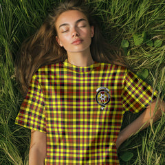 Clan Jardine Tartan Women T Shirt Crest And Plaid Basic Style