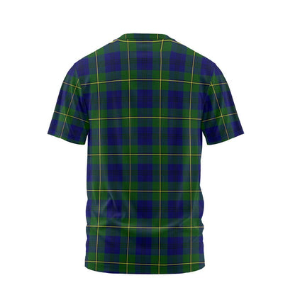 Clan Johnstone Tartan Women T Shirt Crest And Plaid Basic Style