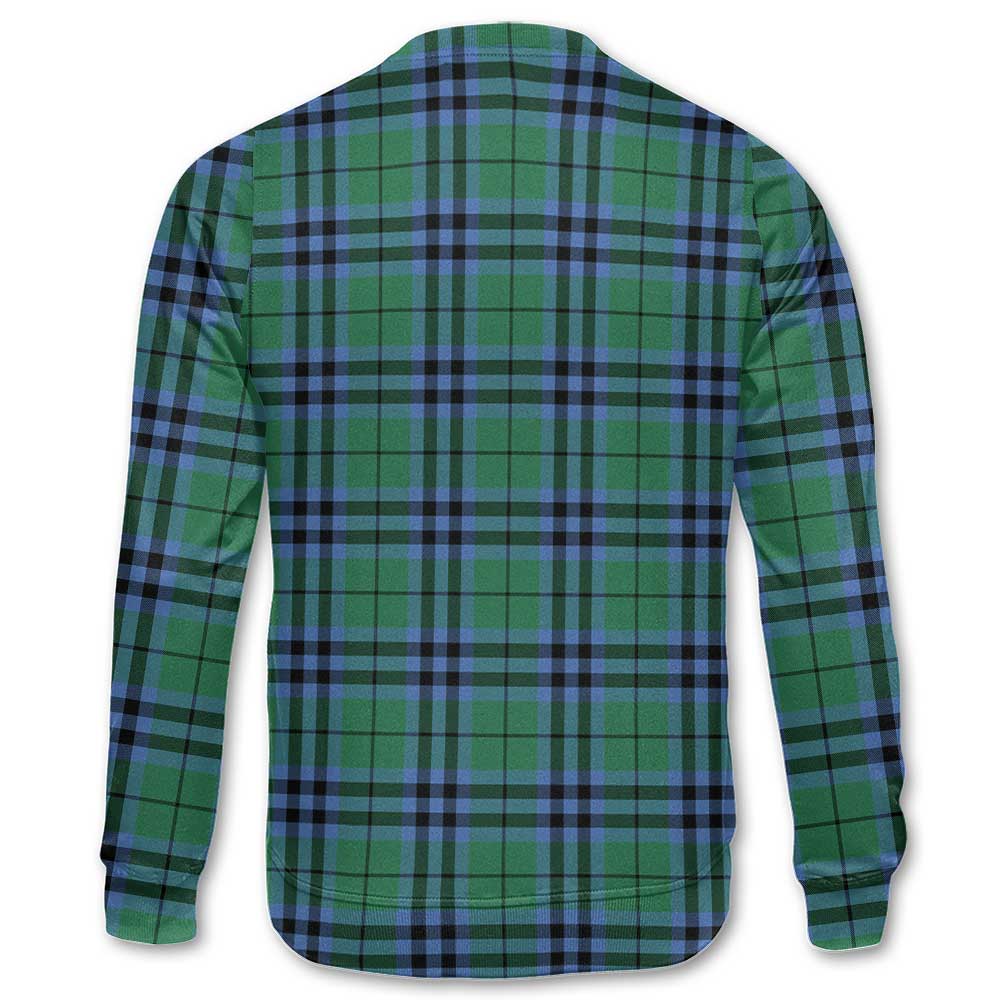 Clan Keith Tartan Men Sweatshirt Crest And Plaid Basic Style