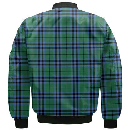 Clan Keith Tartan Women Bomber Jacket Crest And Plaid Basic Style