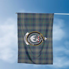 Clan Kennedy Tartan Flag Crest And Plaid Basic Style