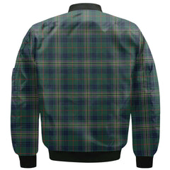 Clan Kennedy Tartan Men Bomber Jacket Crest And Plaid Basic Style