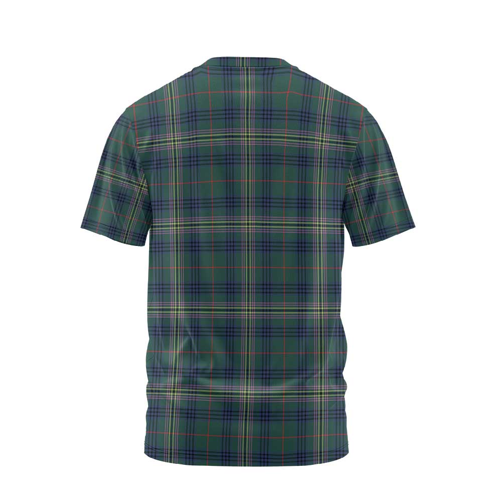 Clan Kennedy Tartan Men T Shirt Crest And Plaid Basic Style