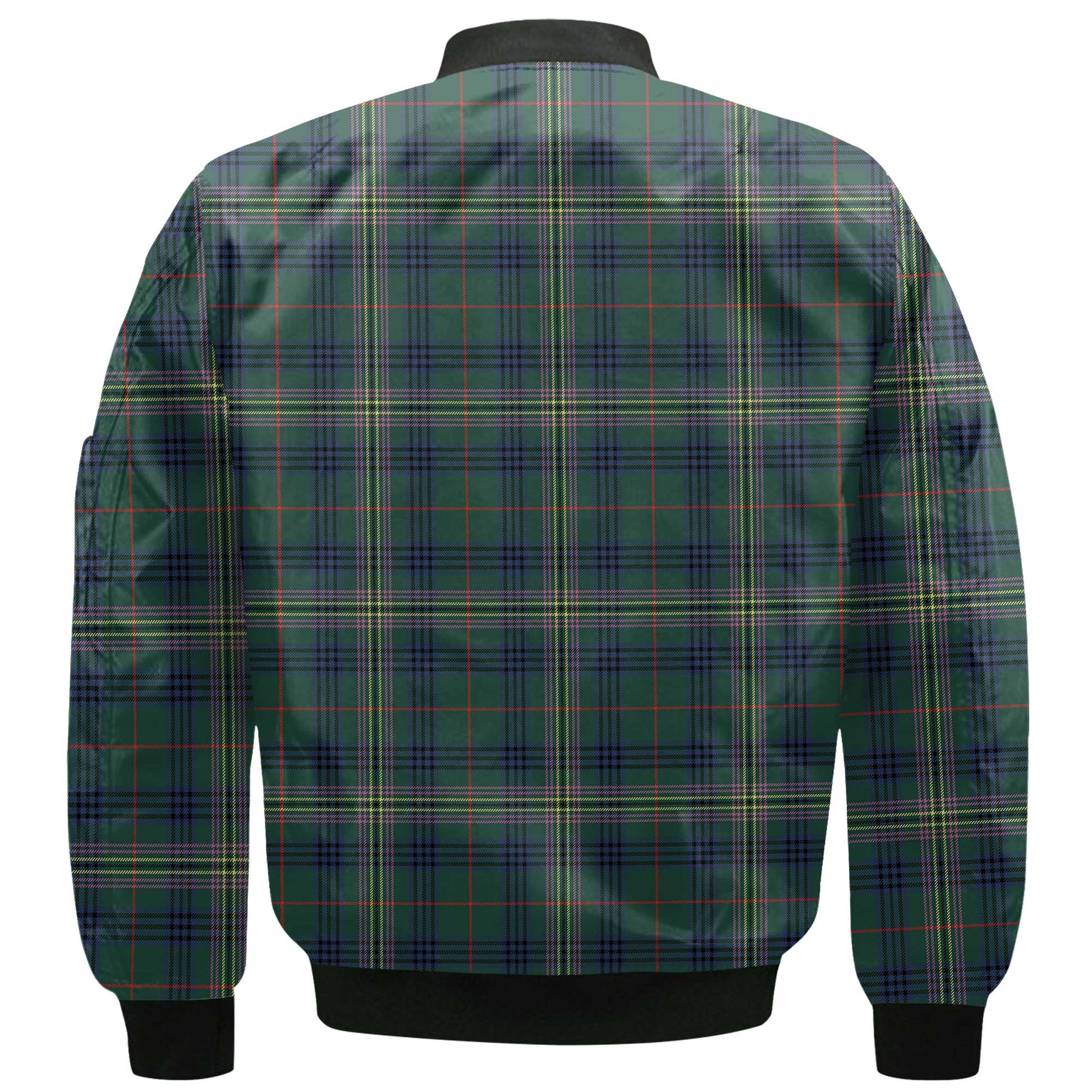 Clan Kennedy Tartan Women Bomber Jacket Crest And Plaid Basic Style