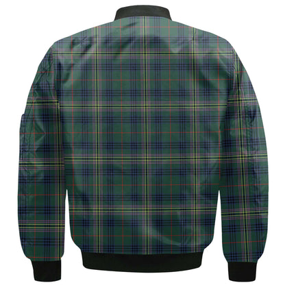 Clan Kennedy Tartan Women Bomber Jacket Crest And Plaid Basic Style