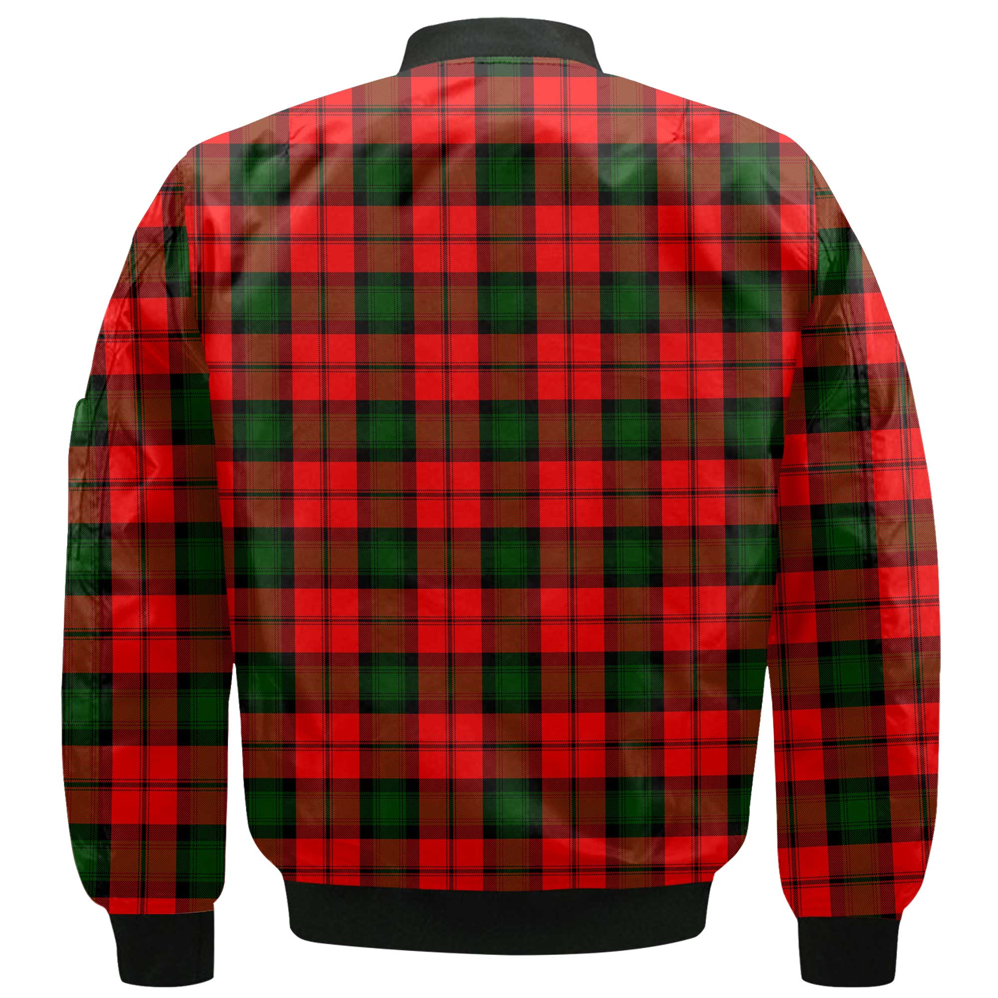 Clan Kerr Tartan Men Bomber Jacket Crest And Plaid Basic Style