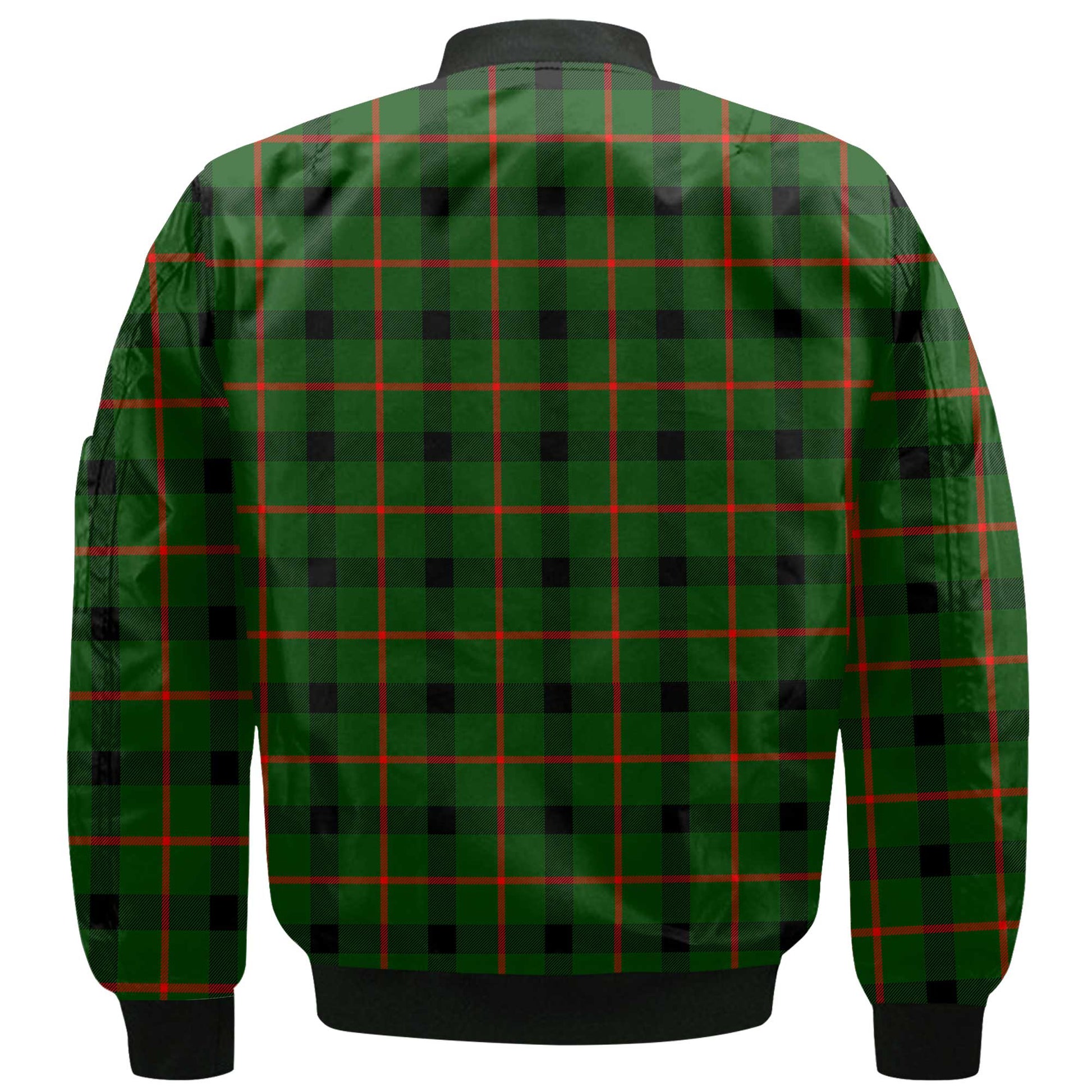 Clan Kincaid Tartan Men Bomber Jacket Crest And Plaid Basic Style