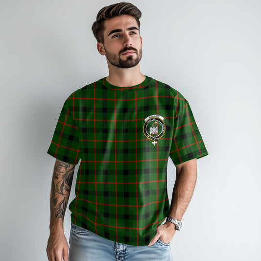 Clan Kincaid Tartan Men T Shirt Crest And Plaid Basic Style