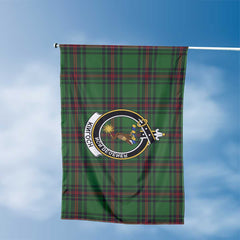 Clan Kinloch Tartan Flag Crest And Plaid Basic Style