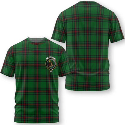 Clan Kinloch Tartan Women T Shirt Crest And Plaid Basic Style