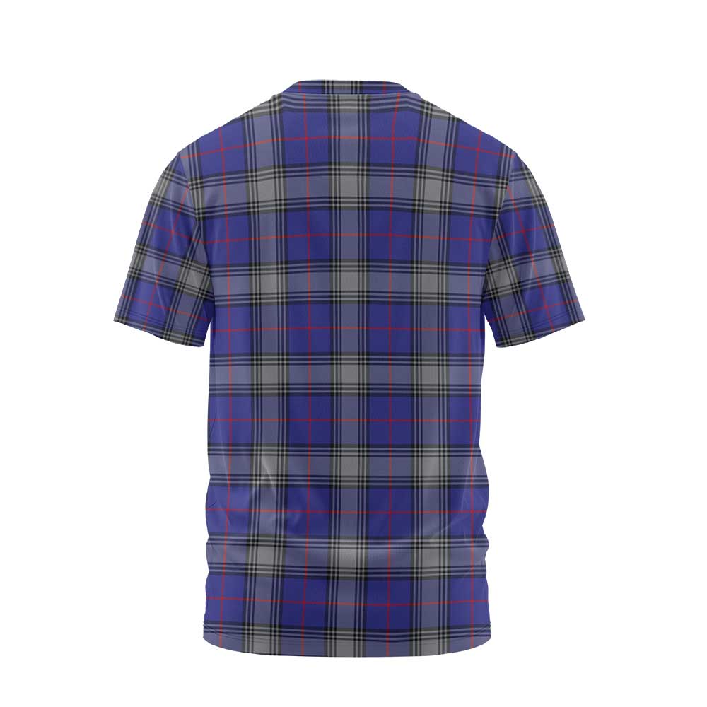 Clan Kinnaird Tartan Men T Shirt Crest And Plaid Basic Style