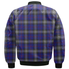 Clan Kinnaird Tartan Women Bomber Jacket Crest And Plaid Basic Style