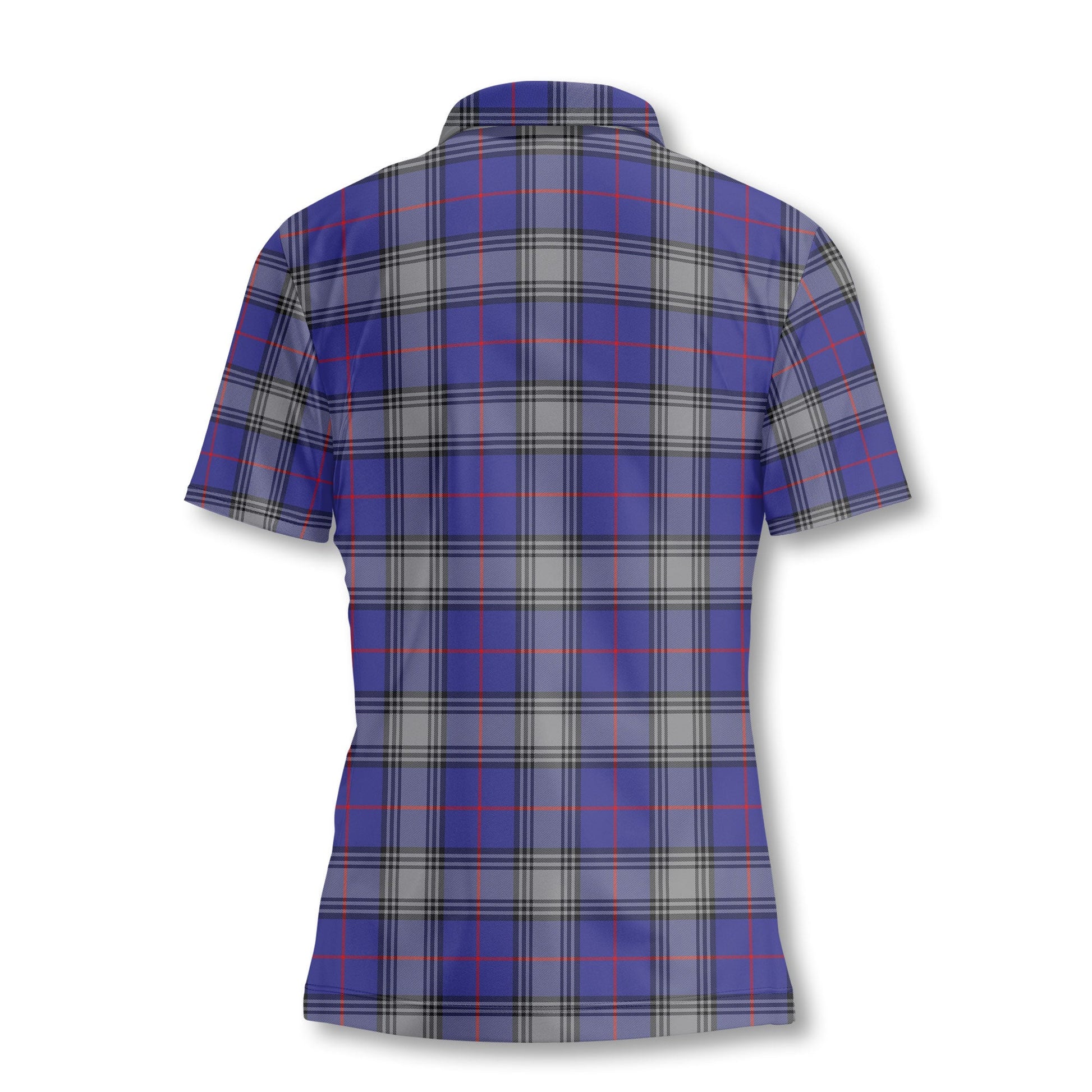 Clan Kinnaird Tartan Women Polo Shirt Crest And Plaid Basic Style