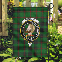 Clan Kirkaldy Tartan Garden Flag Crest And Plaid Basic Style