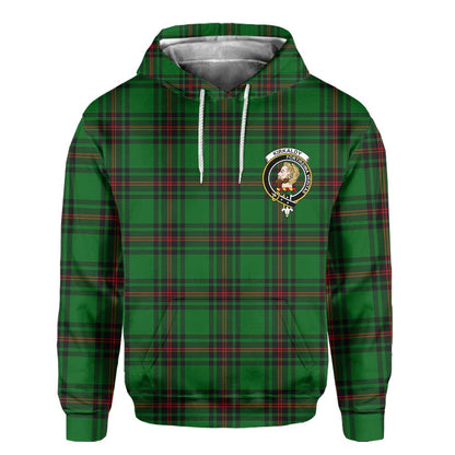 Clan Kirkaldy Tartan Women Hoodie Crest And Plaid Basic Style