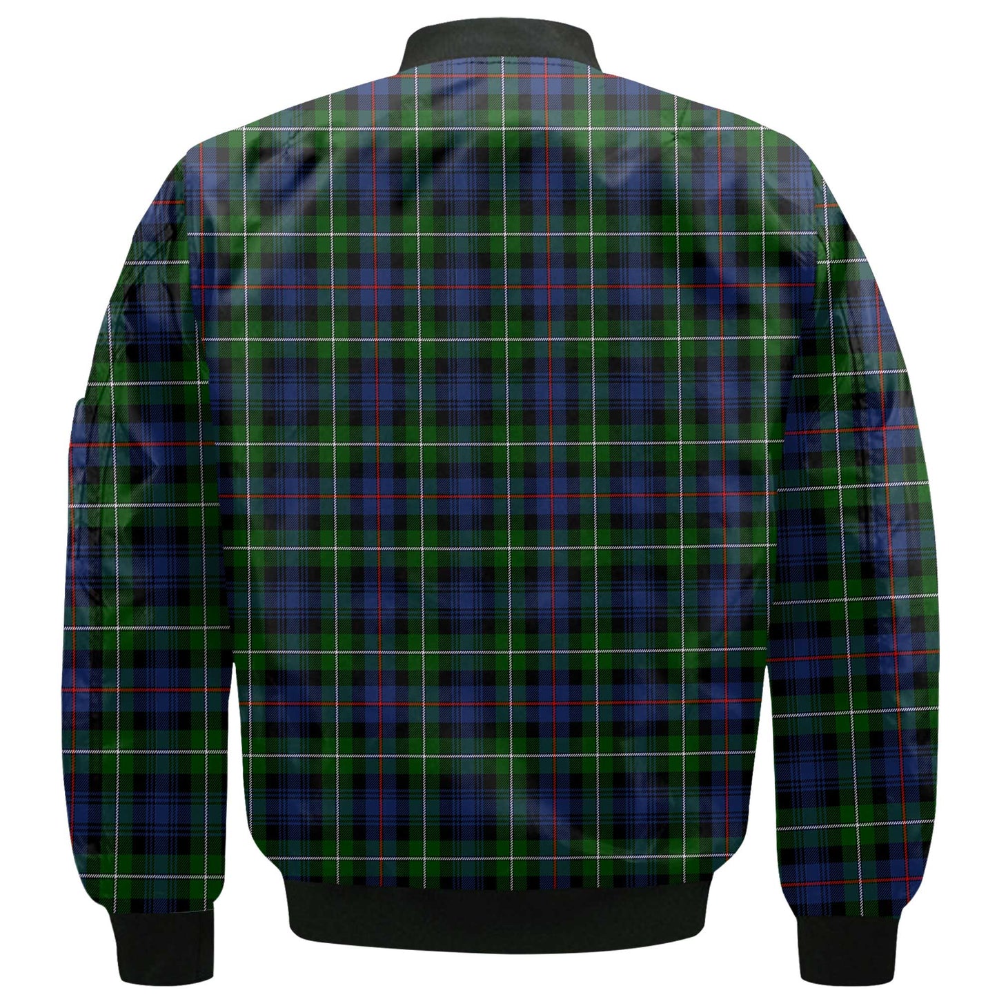 Clan Kirkpatrick Tartan Men Bomber Jacket Crest And Plaid Basic Style