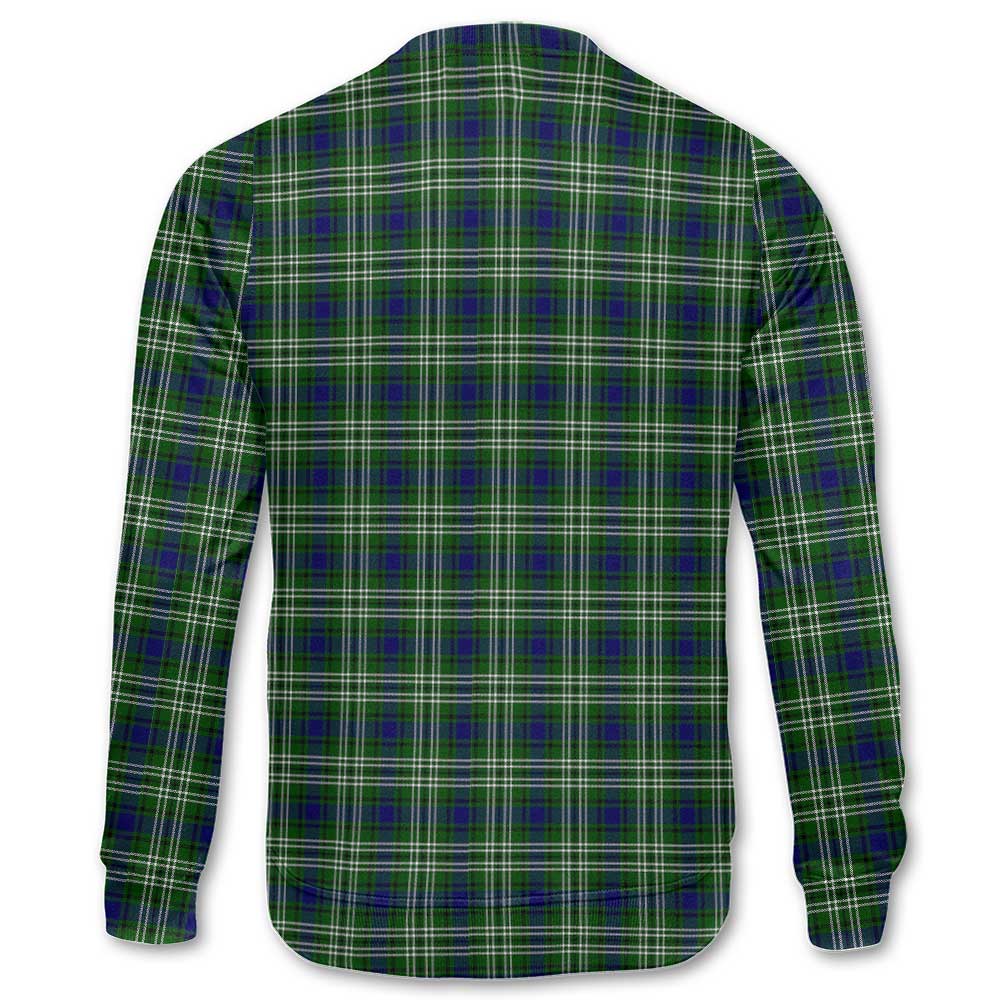 Clan Learmonth Tartan Men Sweatshirt Crest And Plaid Basic Style